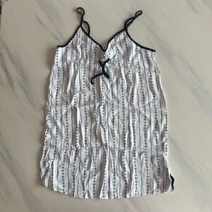 Pretty You London - Womens Luxury Nightwear - Chemise nightdress - Ecru